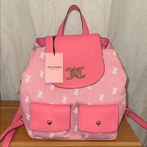 Juicy Couture Pink Backpack - Pack It Up Backpack